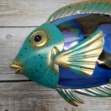 Fish Wall Art, Fish Wall Decor, Dory Fish Outdoor Wall Decor, Fish Gifts, Iron Fish Wall Art - Pink Horse Florida