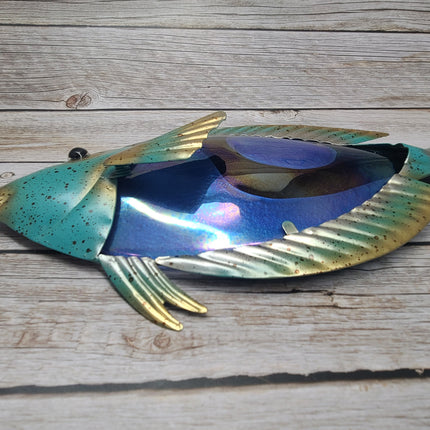 Fish Wall Art, Fish Wall Decor, Dory Fish Outdoor Wall Decor, Fish Gifts, Iron Fish Wall Art - Pink Horse Florida