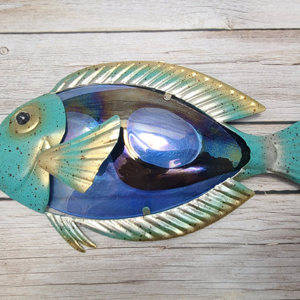 Fish Wall Art, Fish Wall Decor, Dory Fish Outdoor Wall Decor, Fish Gifts, Iron Fish Wall Art - Pink Horse Florida
