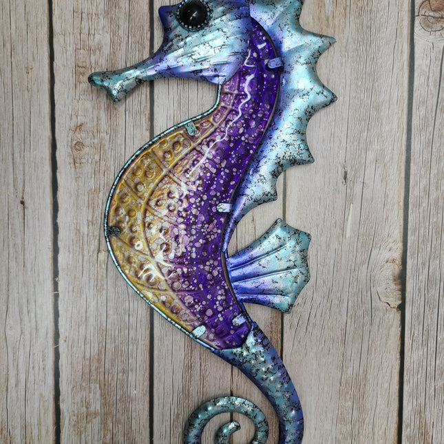 Seahorse Wall Art Seahorse Wall Decor Beach Wall Decor Stained Glass Seahorse Seahorse Decor Beach Home Decor Ocean Decor Seahorse Gift - Pink Horse Florida