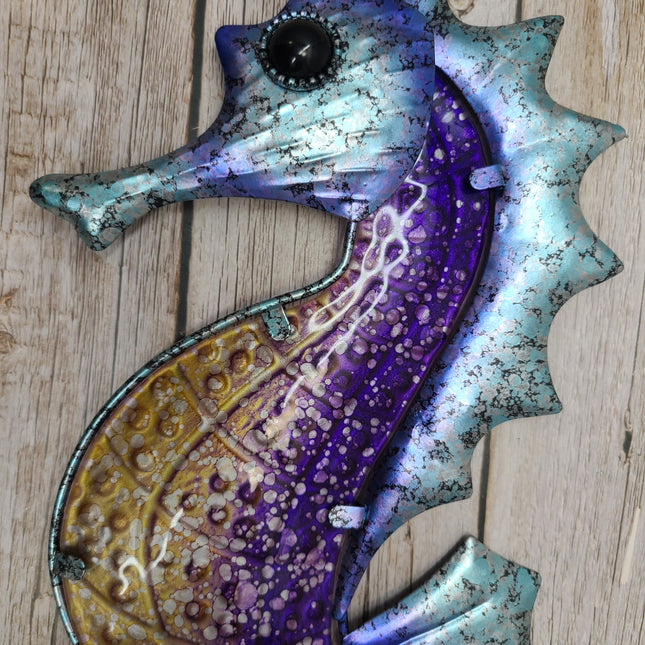 Seahorse Wall Art Seahorse Wall Decor Beach Wall Decor Stained Glass Seahorse Seahorse Decor Beach Home Decor Ocean Decor Seahorse Gift - Pink Horse Florida