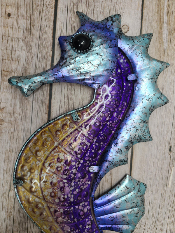 Seahorse Wall Art Seahorse Wall Decor Beach Wall Decor Stained Glass Seahorse Seahorse Decor Beach Home Decor Ocean Decor Seahorse Gift - Pink Horse Florida