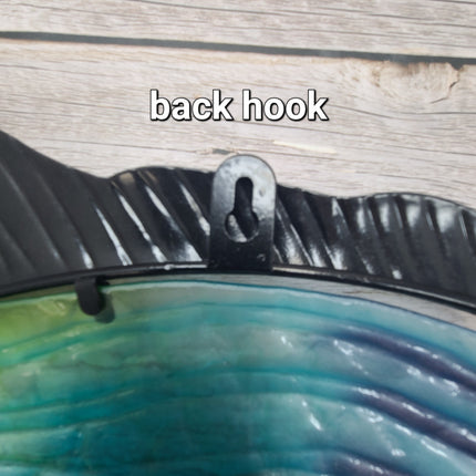 Fish Wall Art Metal Fish Decor Metal Wall Art Stained Glass Angel Fish Outdoor Wall Decor Fish Gift Angel Fish Wall Art Metal - Pink Horse Florida