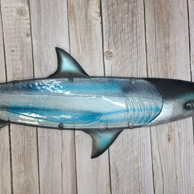 Shark Wall Art, Shark Wall Decor, Nautical Decor, Shark Gift, Shark Wall Accents, Shark Wall Sculpture - Pink Horse Florida