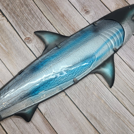 Shark Wall Art, Shark Wall Decor, Nautical Decor, Shark Gift, Shark Wall Accents, Shark Wall Sculpture - Pink Horse Florida