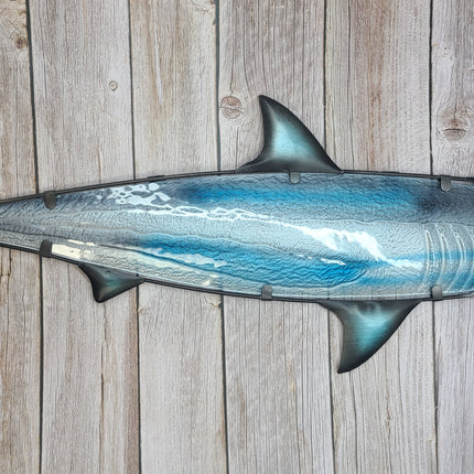 Shark Wall Art, Shark Wall Decor, Nautical Decor, Shark Gift, Shark Wall Accents, Shark Wall Sculpture - Pink Horse Florida