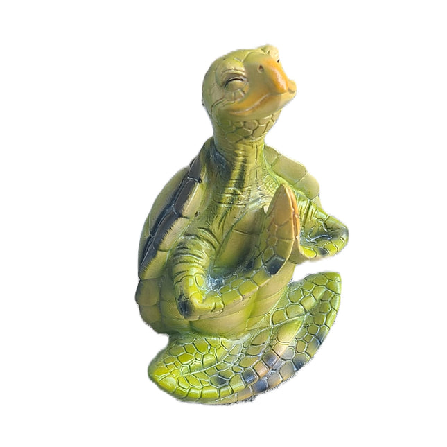 Zen Yoga Sea Turtle Figurine – Meditating Turtle Decor