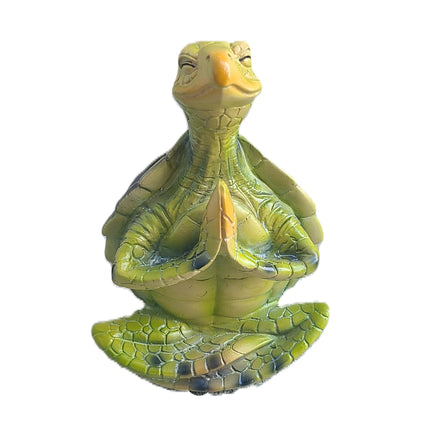 Zen Yoga Sea Turtle Figurine – Meditating Turtle Decor