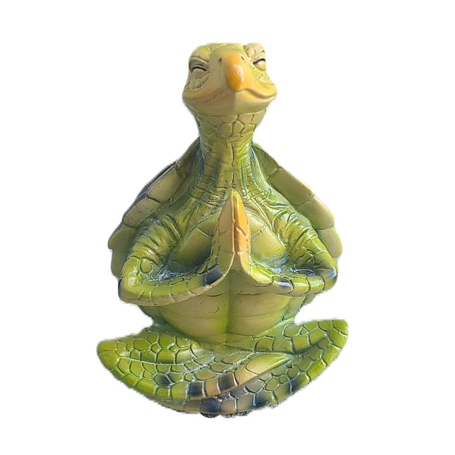 Zen Yoga Sea Turtle Figurine – Meditating Turtle Decor