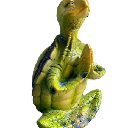 Zen Yoga Sea Turtle Figurine – Meditating Turtle Decor