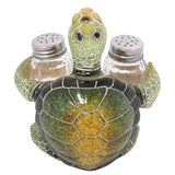 Turtle Salt and Pepper Shakers, Turtle Kitchen Decor Figurine, Sea Turtle Salt and Pepper Holders, Turtle Salt and Pepper Set - Pink Horse Florida