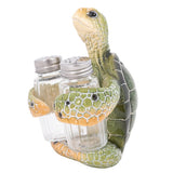 Turtle Salt and Pepper Shakers, Turtle Kitchen Decor Figurine, Sea Turtle Salt and Pepper Holders, Turtle Salt and Pepper Set - Pink Horse Florida