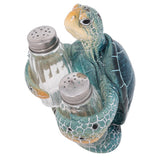 Turtle Salt and Pepper Shakers, Turtle Kitchen Decor Figurine, Sea Turtle Salt and Pepper Holders, Turtle Salt and Pepper Set - Pink Horse Florida