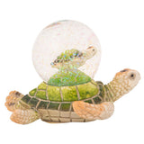 Sea Turtle Snowglobe, Sea Turtle Snowglobe SET OF TWO, Turtle Figurine, Sea Turtle Figurine, Turtle Snow Globe, Turtle Collectible - Pink Horse Florida