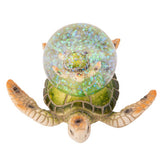 Sea Turtle Snowglobe, Sea Turtle Snowglobe SET OF TWO, Turtle Figurine, Sea Turtle Figurine, Turtle Snow Globe, Turtle Collectible - Pink Horse Florida