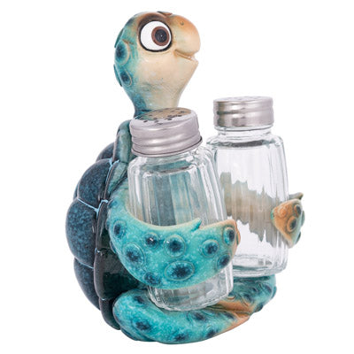 If you're looking for a cute, fun, and unique addition to your kitchen, our turtle salt and pepper shakers are perfect for you. These charming kitchen accessories not only serve a practical purpose but also add a touch of whimsy to your cooking space. 