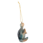 Blue Set Of Two Sea Turtle Ornaments
