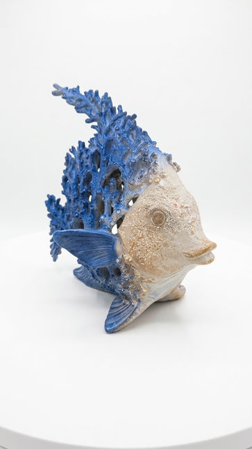 Coral Fish Figurine 11"x10"