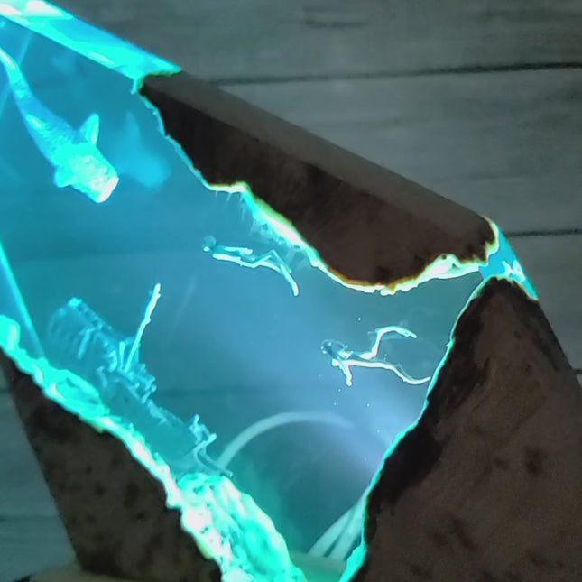 Submarine Cave Lamp