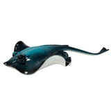 Stingray Sculpture Coastal Decor Figurine Elegant Ray Figurine Underwater-Themed Statue Graceful Stingray Art - Pink Horse Florida