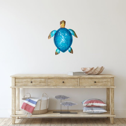 Sea Turtle Wall Art, Sea Turtle Wall Decor, Nautical Decor, Turtle Gift, Turtle Wall Art Metal, Sea Turtle Wall - Pink Horse Florida