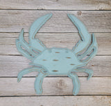 Crab Wall Decor, Crab Decor, Ocean Decor, Beach Home Decor, Crab Decoration, Crab Lover - Pink Horse Florida