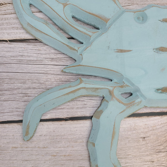 Crab Wall Decor, Crab Decor, Ocean Decor, Beach Home Decor, Crab Decoration, Crab Lover - Pink Horse Florida