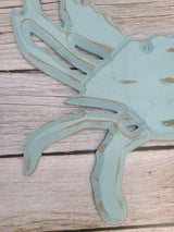 Crab Wall Decor, Crab Decor, Ocean Decor, Beach Home Decor, Crab Decoration, Crab Lover - Pink Horse Florida