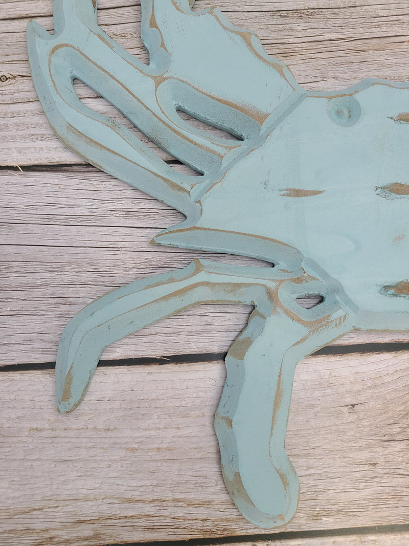 Crab Wall Decor, Crab Decor, Ocean Decor, Beach Home Decor, Crab Decoration, Crab Lover - Pink Horse Florida