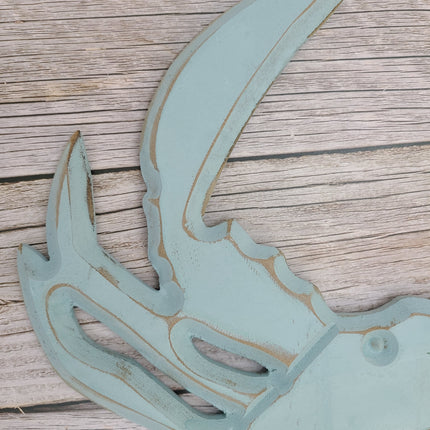 Crab Wall Decor, Crab Decor, Ocean Decor, Beach Home Decor, Crab Decoration, Crab Lover - Pink Horse Florida
