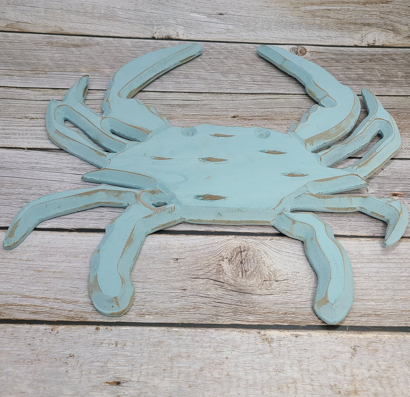 Crab Wall Decor, Crab Decor, Ocean Decor, Beach Home Decor, Crab Decoration, Crab Lover - Pink Horse Florida