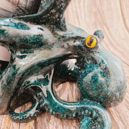 Octopus Bottle Holder, Wine Bottle Holder, Octopus Wine Bottle Holder, Nautical Wine Bottle Holder, - Pink Horse Florida