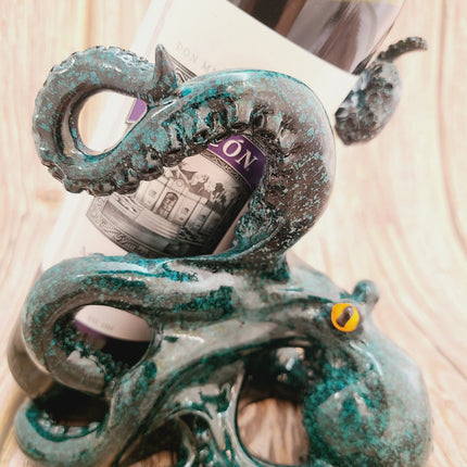 Octopus Bottle Holder, Wine Bottle Holder, Octopus Wine Bottle Holder, Nautical Wine Bottle Holder, - Pink Horse Florida