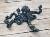 Octopus Hook, Octopus Decor, Nautical Decor, Octopus Key Hook, Octopus Figurine - Pink Horse Florida