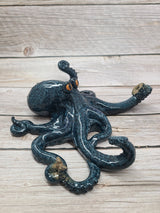 Octopus Hook, Octopus Decor, Nautical Decor, Octopus Key Hook, Octopus Figurine - Pink Horse Florida