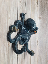 Octopus Hook, Octopus Decor, Nautical Decor, Octopus Key Hook, Octopus Figurine - Pink Horse Florida