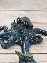 Octopus Hook, Octopus Decor, Nautical Decor, Octopus Key Hook, Octopus Figurine - Pink Horse Florida