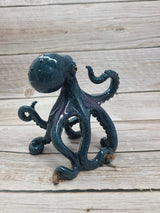 Octopus Figurine, Octopus Decor, Nautical Decor, Beach Decor, Beach Figurine - Pink Horse Florida