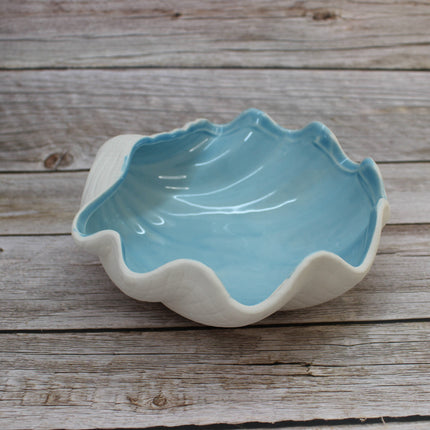 Shell Storage Box, Porcelain Storage Box, Beach Decor, figurine Jewelry Box, Ocean Decor, Seashell Decor, Seashell Gift, Seashell Jewelry Box - Pink Horse Florida