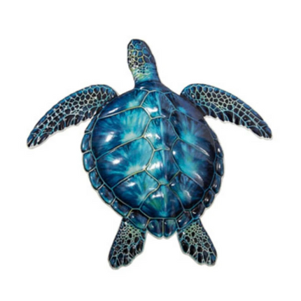 Sea Turtle Wall Art, Sea Turtle Wall Decor, Nautical Decor, Turtle Gift, Turtle Wall Art Metal - Pink Horse Florida