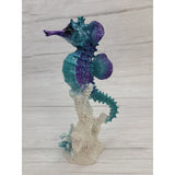 Seahorse Figurine, Seahorse Coral Figurine, Seahorse Decor, Beach Home Decor, Ocean - Pink Horse Florida