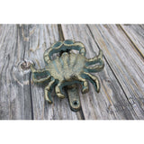 Crab Door Knocker, Crab Decor, Door Knocker, Beach Door Knocker, Beach Decor, Crab FIgurine, Coastal - Pink Horse Florida