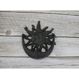Sun and Moon Door Knocker, Sun and Moon Decor, Sun Door Knocker, Door Knocker - Pink Horse Florida