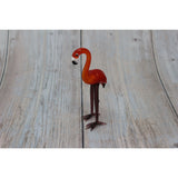 Flamingo Figurine, Glass Flamingo Figurine, On Sale Red Flamingo Figurine, Flamingo Decor, Flamingo - Pink Horse Florida