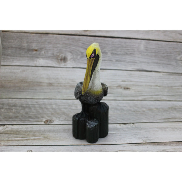 Pelican Figurine, On Sale Pelican Figurine, Pelican Decor, Pelican Gift, Pelican Statue, Beach Gift, - Pink Horse Florida