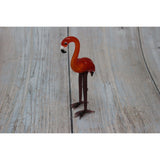 Flamingo Figurine, Glass Flamingo Figurine, On Sale Red Flamingo Figurine, Flamingo Decor, Flamingo - Pink Horse Florida