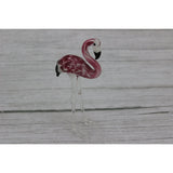 Flamingo Figurine, Glass Flamingo Figurine, On Sale Pink Flamingo Figurine, Flamingo Decor, Flamingo - Pink Horse Florida