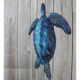 Sea Turtle Wall Art, Sea Turtle Wall Decor, Nautical Decor, Turtle Gift, Turtle Wall Art Metal - Pink Horse Florida