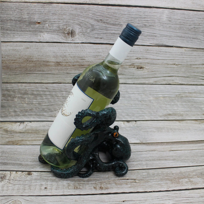 Octopus Bottle Holder, Wine Bottle Holder, Octopus Wine Bottle Holder, Nautical Wine Bottle Holder, - Pink Horse Florida