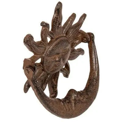 Sun and Moon Door Knocker, Sun and Moon Decor, Sun Door Knocker, Door Knocker - Pink Horse Florida